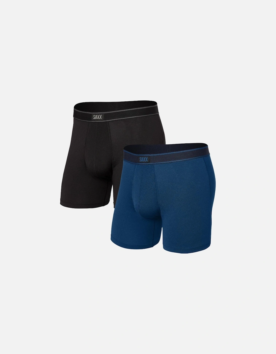 2-Pack Daytripper Boxer Briefs, Black/City Blue Heather, 4 of 3