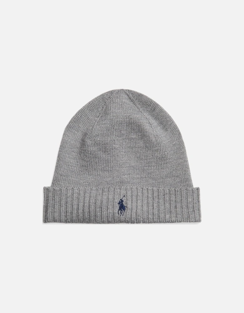Ralph Lauren Beanie - Fawn Grey Heather