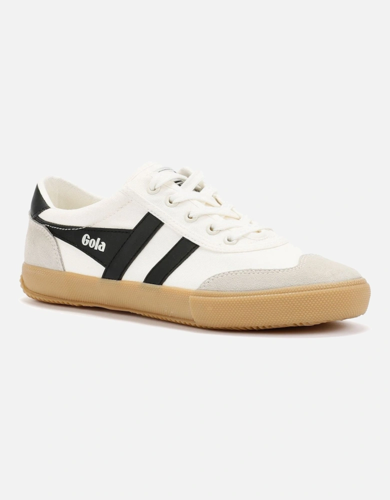 Badmington Women's Off White/Black Trainers
