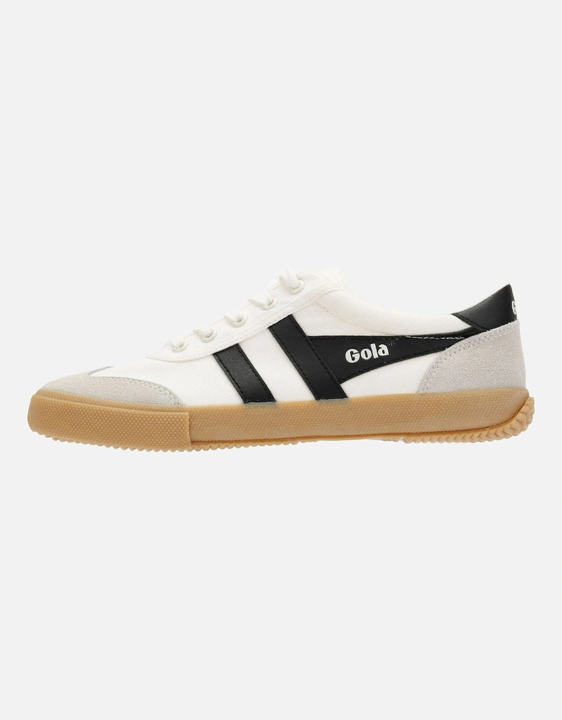 Badmington Women's Off White/Black Trainers