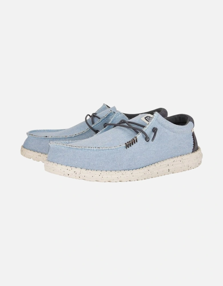 Wally Coastline Jute Slip On Shoe Stone White