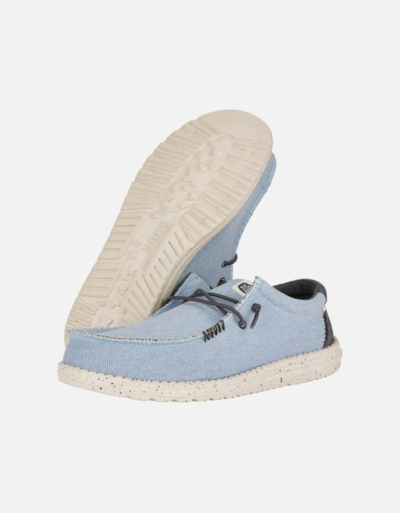 Wally Coastline Jute Slip On Shoe Stone White