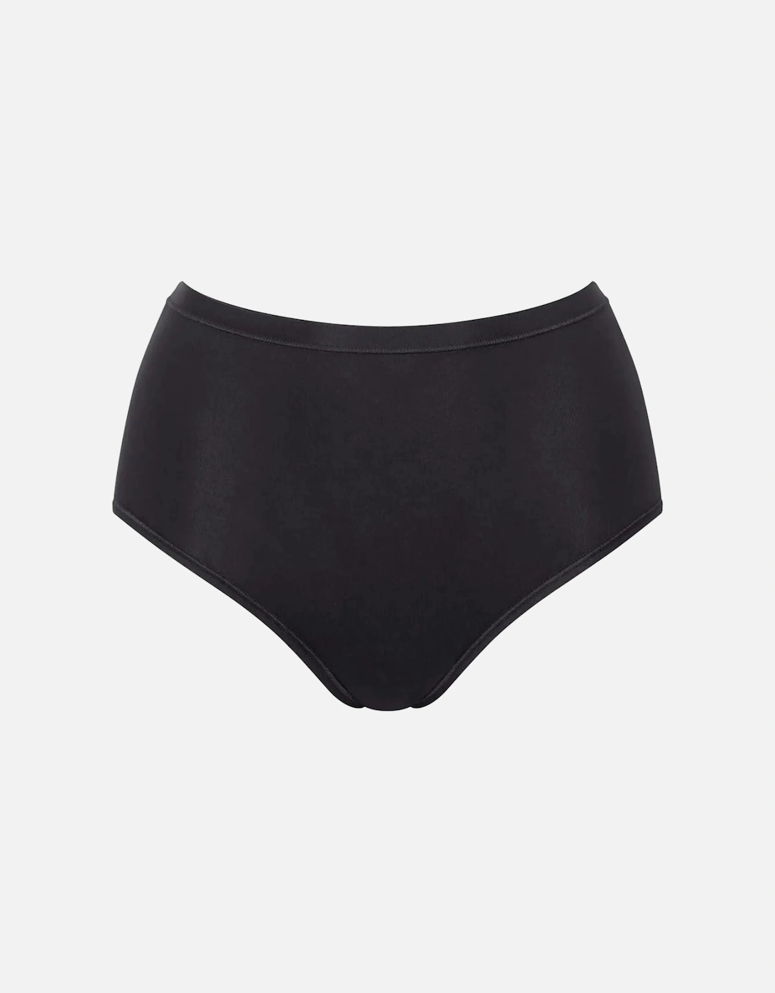 Go Daily Cotton 3-Pack High Waist Briefs, Black