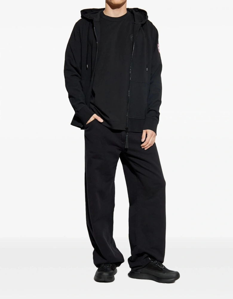 HURON FULL ZIP HOODED TOP