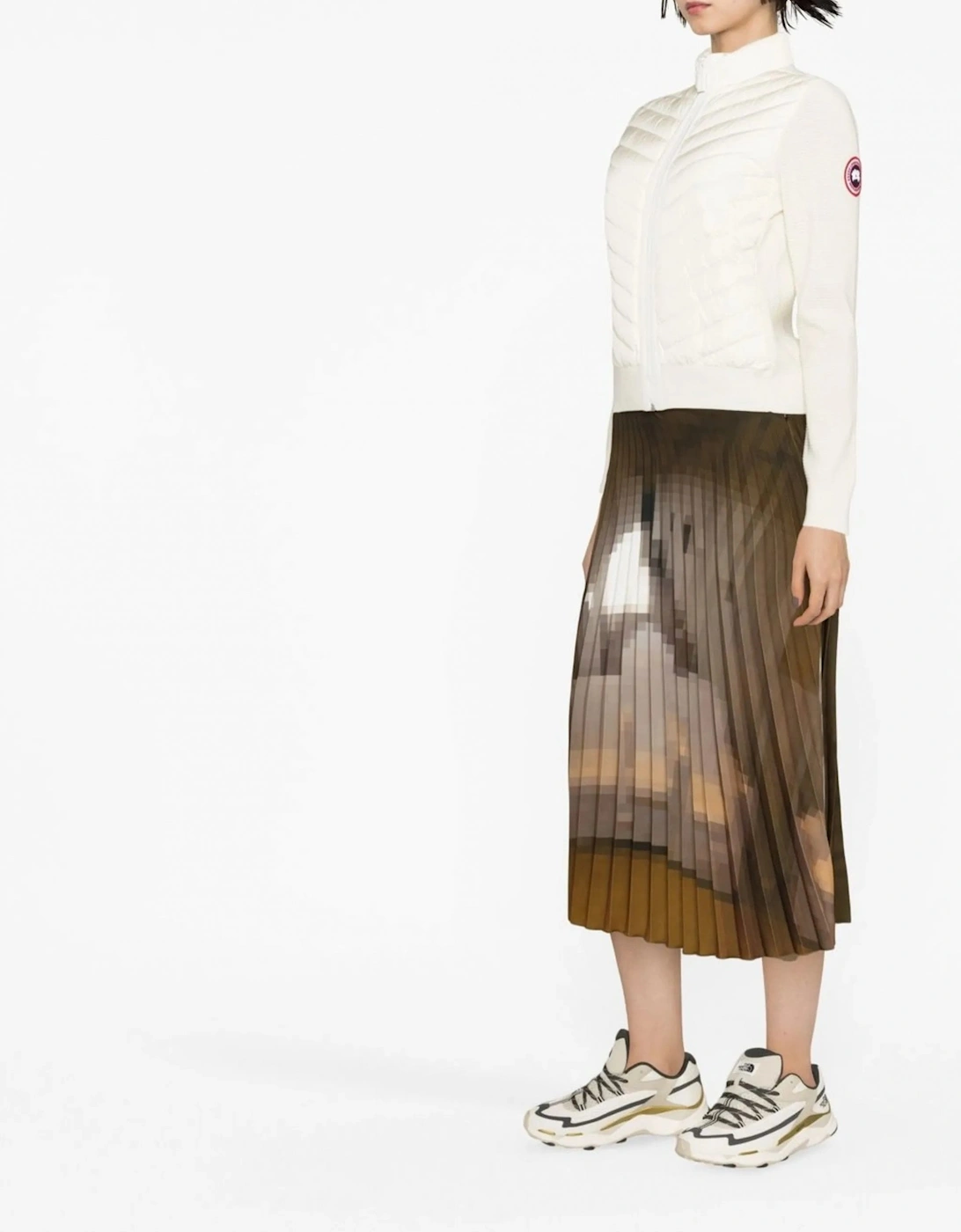 WOMENS HYBRIDGE KNIT JACKET