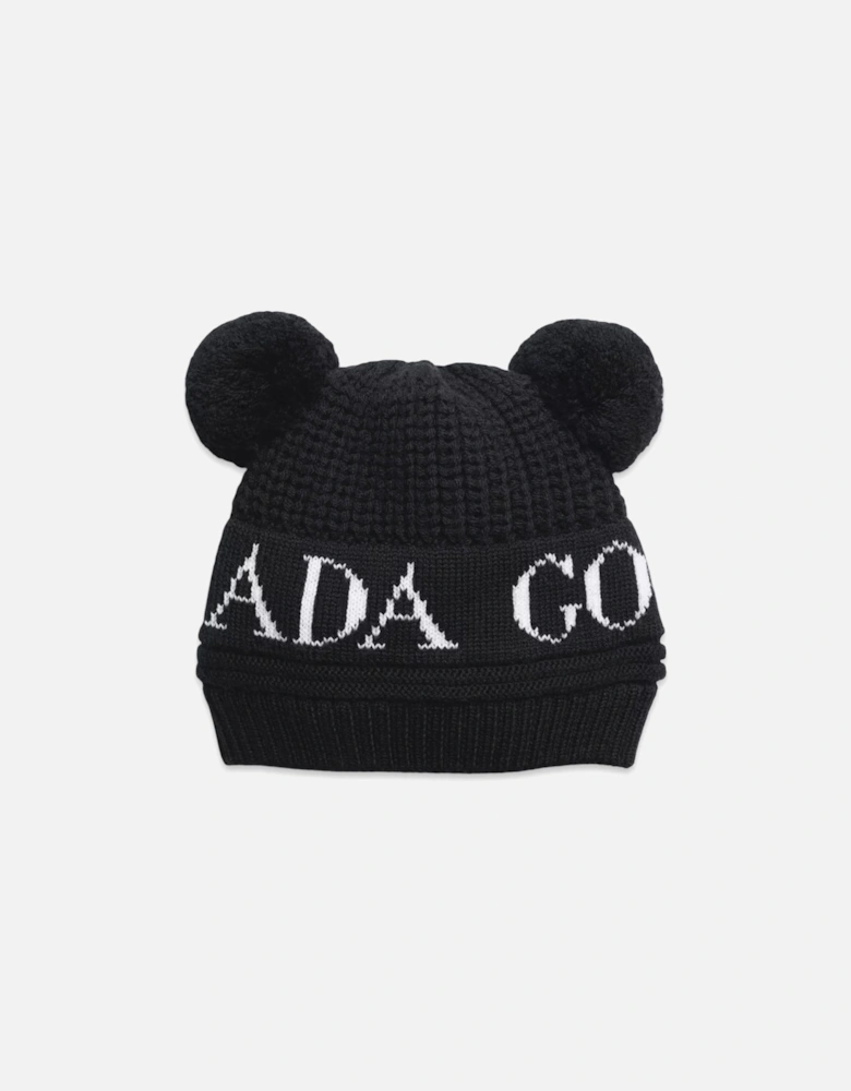 KIDS DOUBLE POM HAT