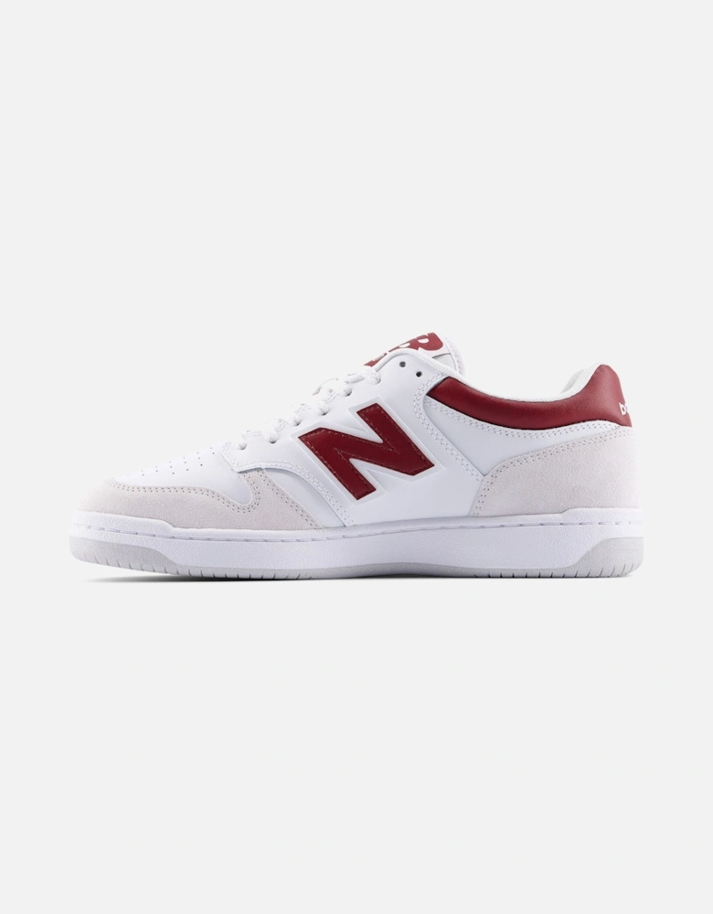 480 Trainer White/Burgundy