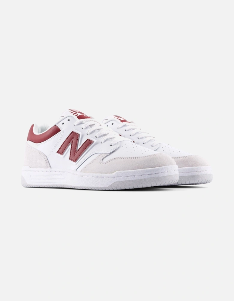 480 Trainer White/Burgundy