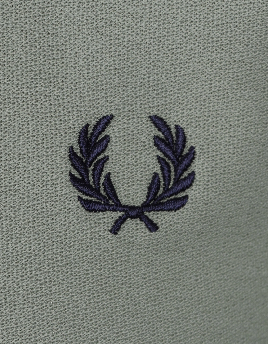 Crepe Pique Polo Shirt Bayleaf