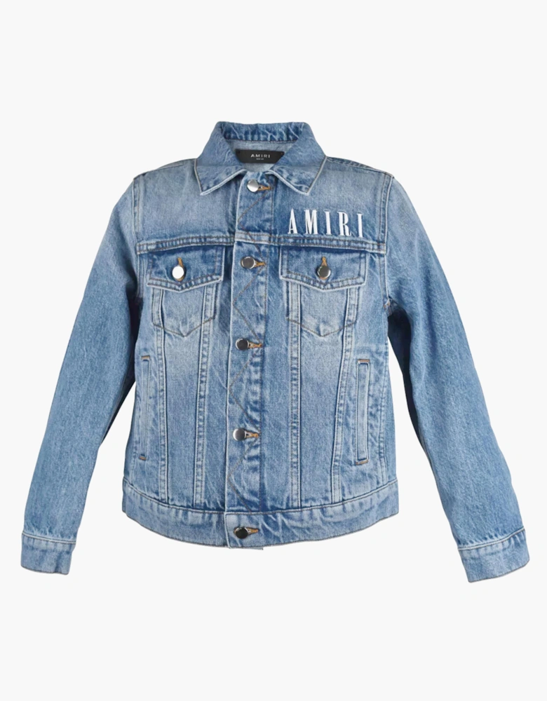 KIDS DENIM TRUCKER JACKET LIGHT DENIM