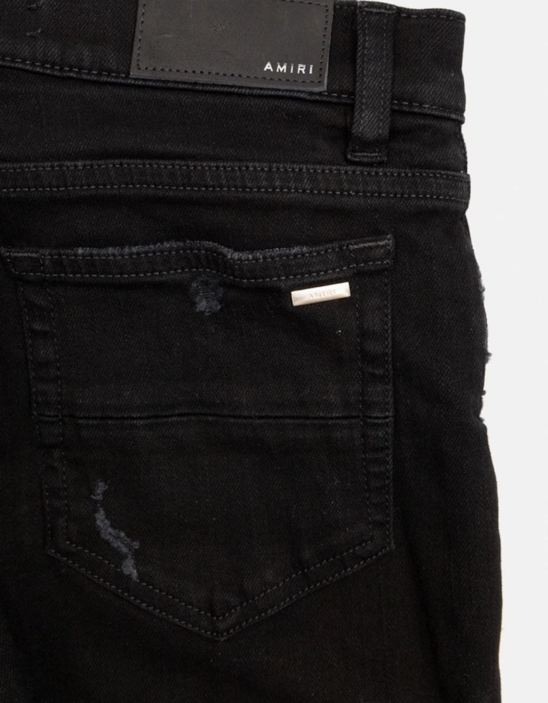 KIDS BROKEN JEANS BLACK