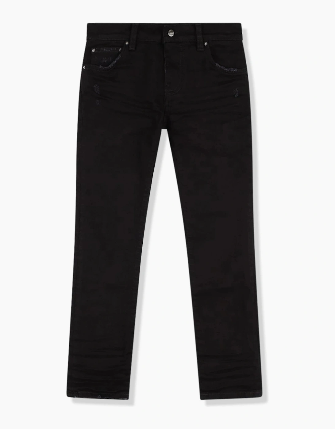Amiri AMIRI KIDS STACK JEANS BLACK