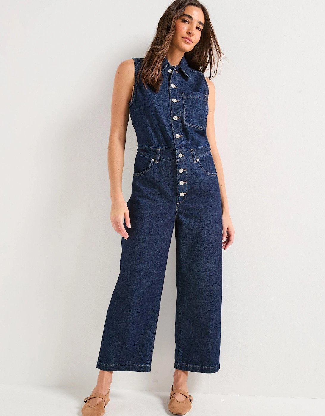 Sleeveless Jumpsuit, 2 of 1