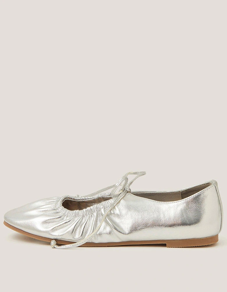Blair Ballet Pump - Silver