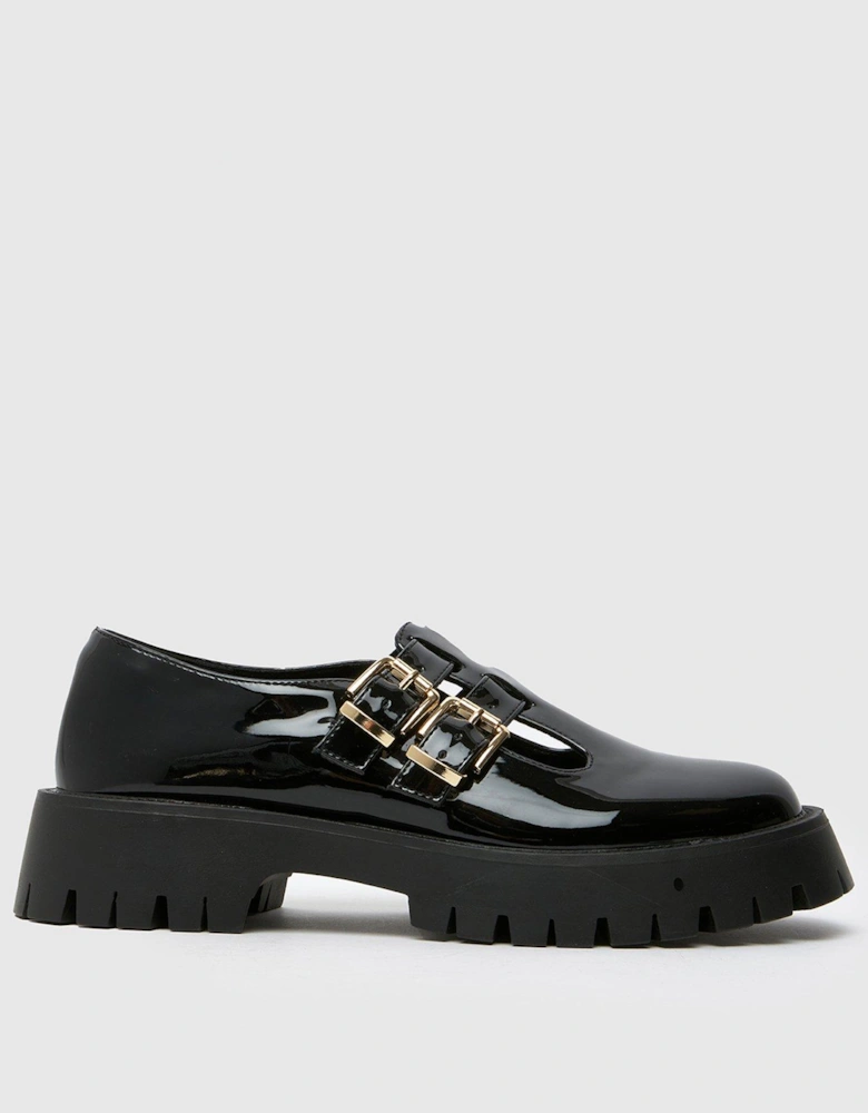 Youth Loyal Patent Double Strap Tbar