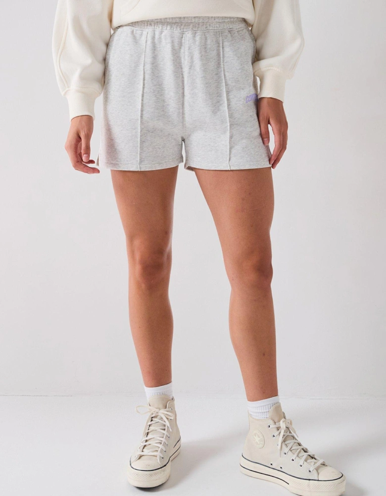 WOMEN'S RETRO SHORTS - GREY
