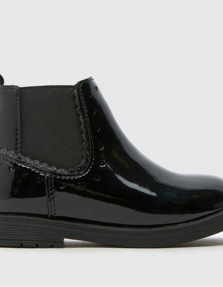 Toddler Classic Patent Chelsea Boot