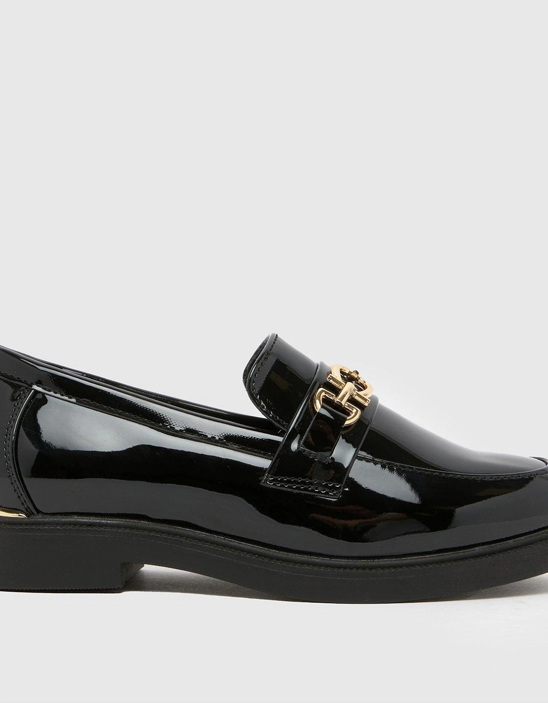 Junior Mini Larsa Patent Hardware Loafer, 2 of 1