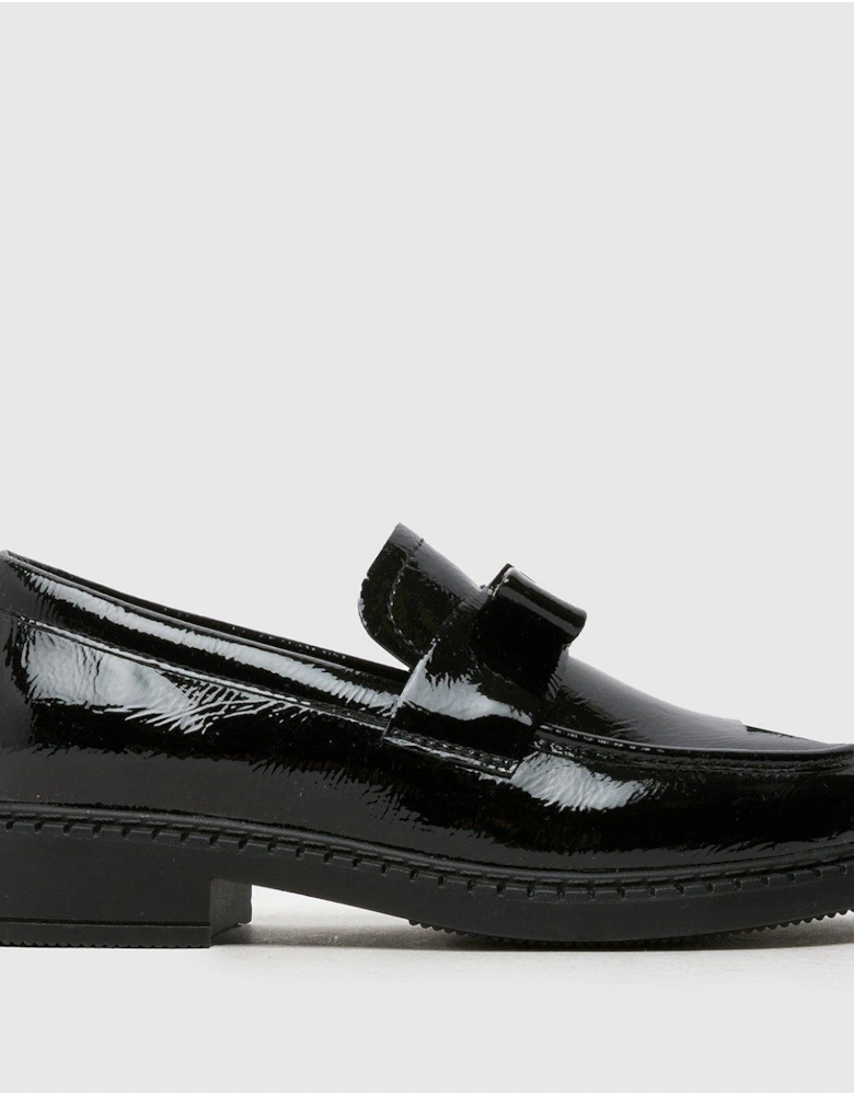Junior Leona Patent Bow Loafer