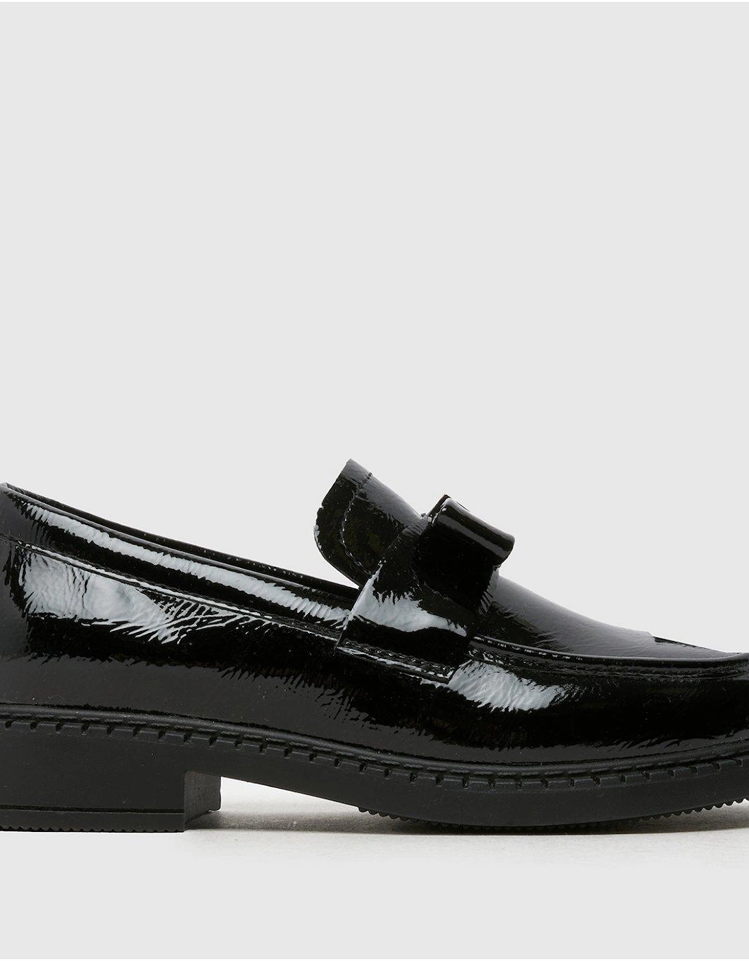 Junior Leona Patent Bow Loafer, 2 of 1