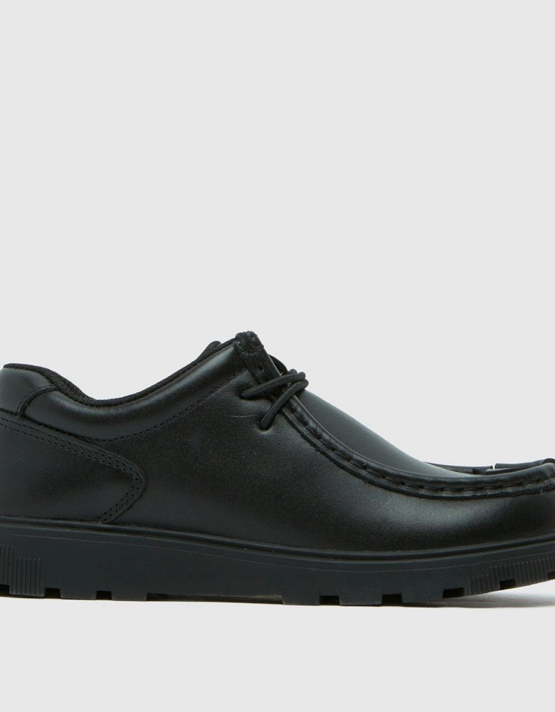 Junior Lazer Leather Lace Up Shoe