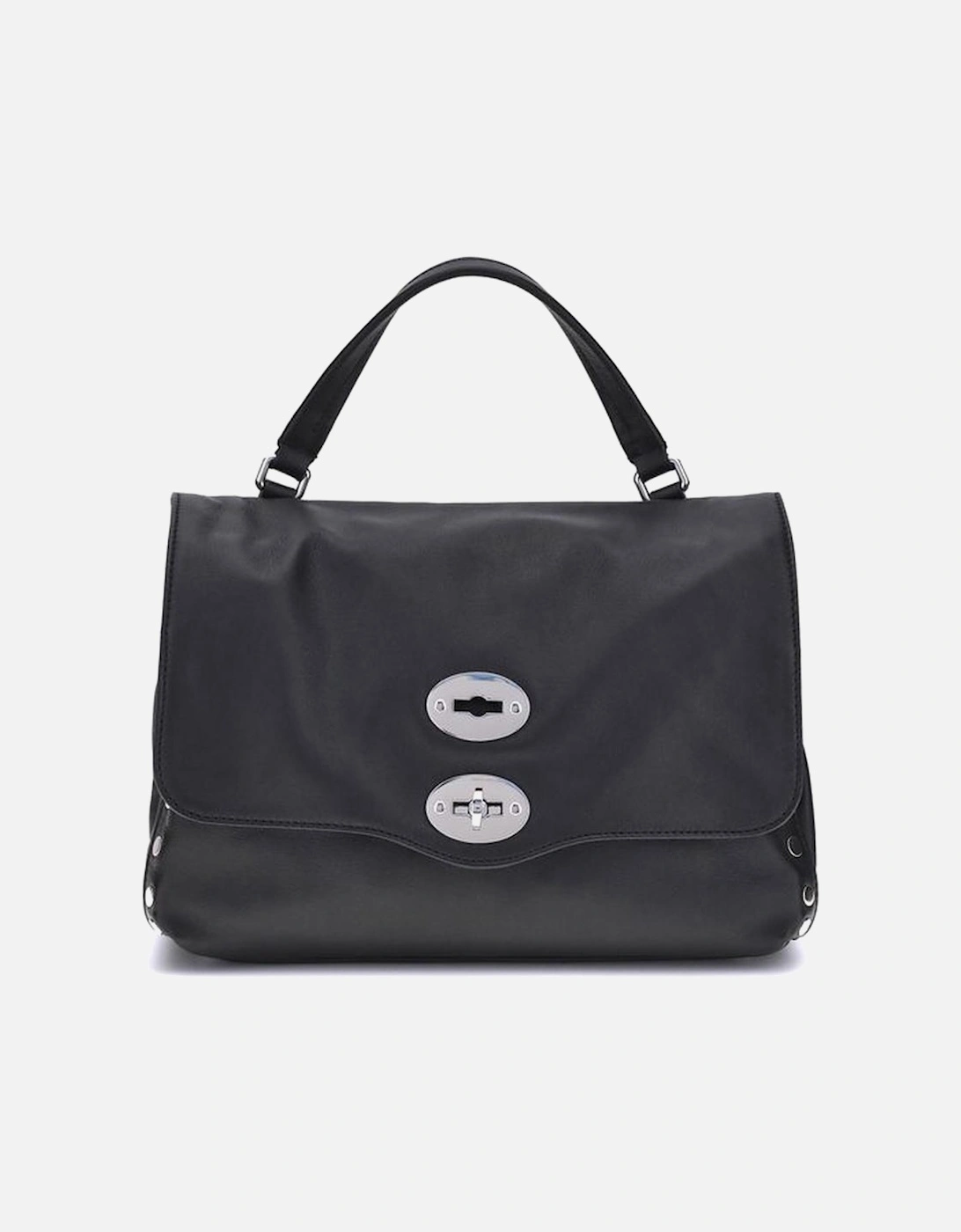 Postina Saeta Leather Shoulder Bag Women - Black, 5 of 4
