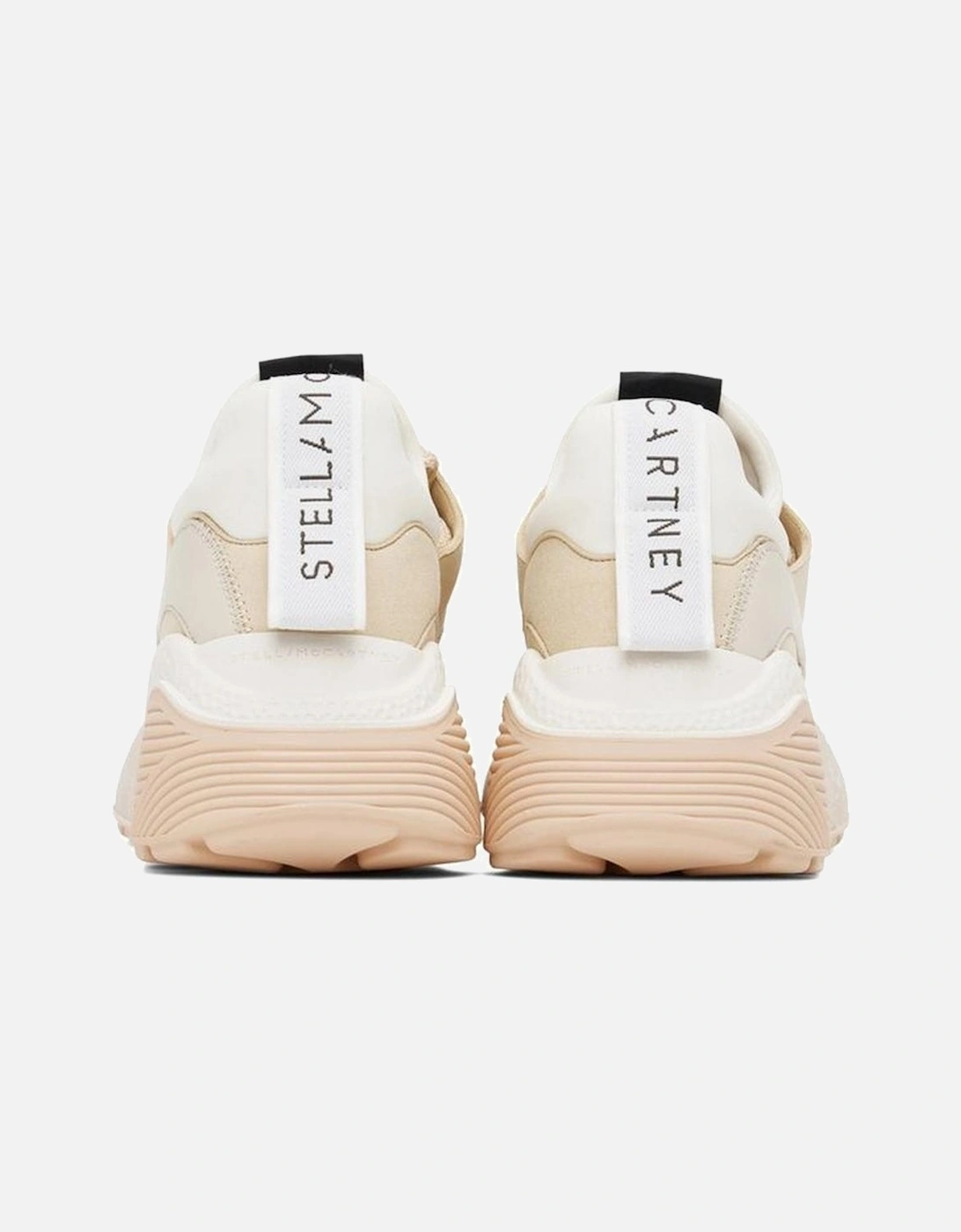 Faux Leather Lace-Up Sneakers with Suede Effect Women - Yellow