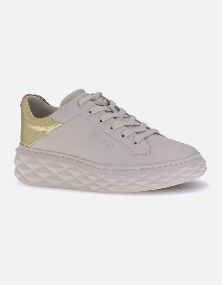 Diamond Maxi Sculptural Sole Sneakers Women - White