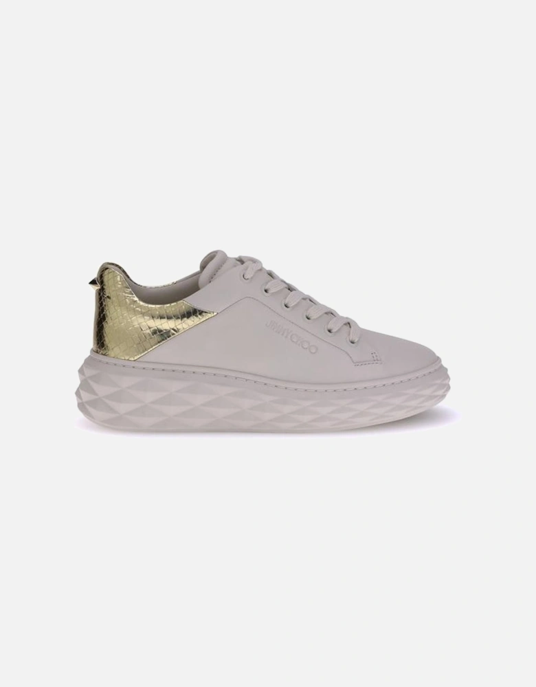 Diamond Maxi Sculptural Sole Sneakers Women - White