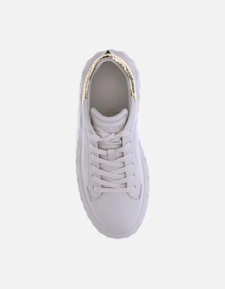 Diamond Maxi Sculptural Sole Sneakers Women - White