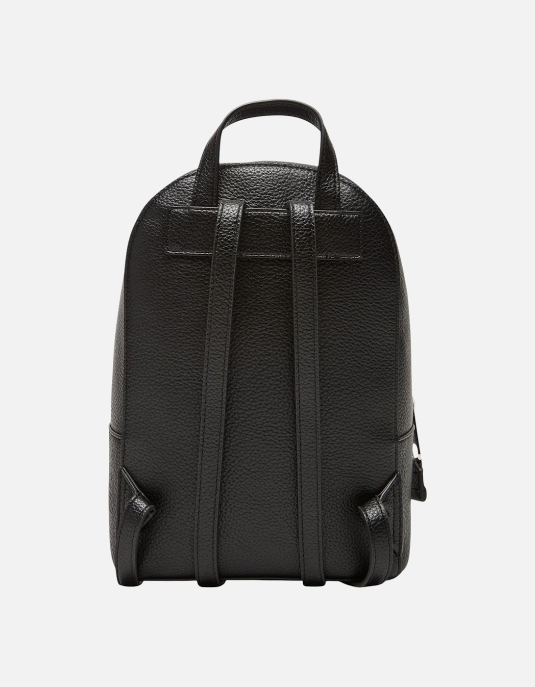 Rucksack with Zip and Multiple Pockets Women - Black Bags