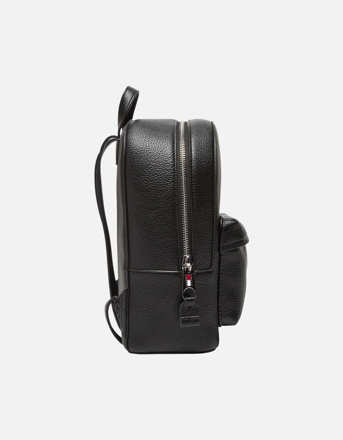 Rucksack with Zip and Multiple Pockets Women - Black Bags