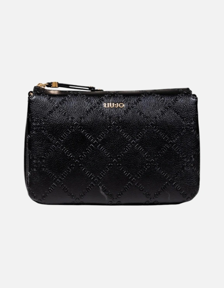 Shoulder Bag with Zip Fastening Women - Black