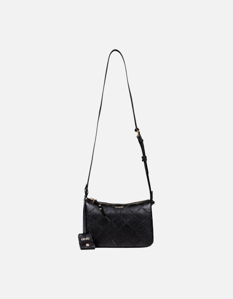 Shoulder Bag with Zip Fastening Women - Black