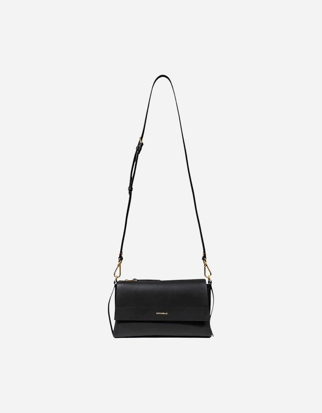 Handbag with Shoulder Strap and Inside Pockets Women - Black Bags, 4 of 3