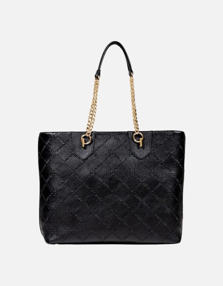 Handbag with Zip and Inside Pocket Women - Black Bags
