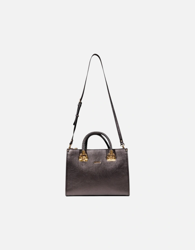 Handbag with Shoulder Strap and Zip Fastening Women - Brown Bags