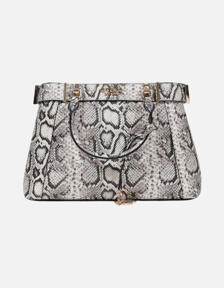 Handbag with Shoulder Strap and Inside Pockets Women - Black Bags