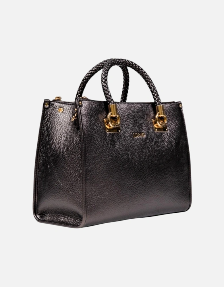 Handbag with Shoulder Strap and Zip Fastening Women - Brown Bags