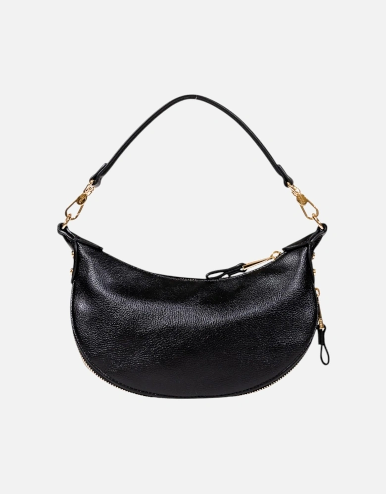 Shoulder Strap Zip Fastening Bag Women - Black