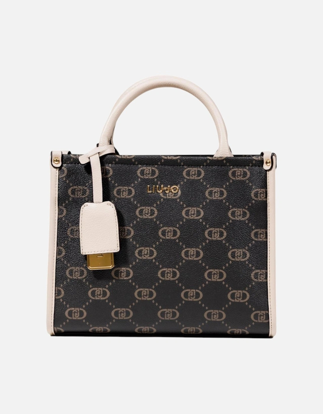 Handbag with Shoulder Strap and Zip Closure Women - Brown Bags