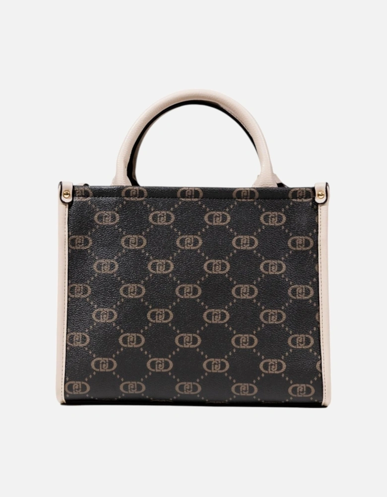 Handbag with Shoulder Strap and Zip Closure Women - Brown Bags