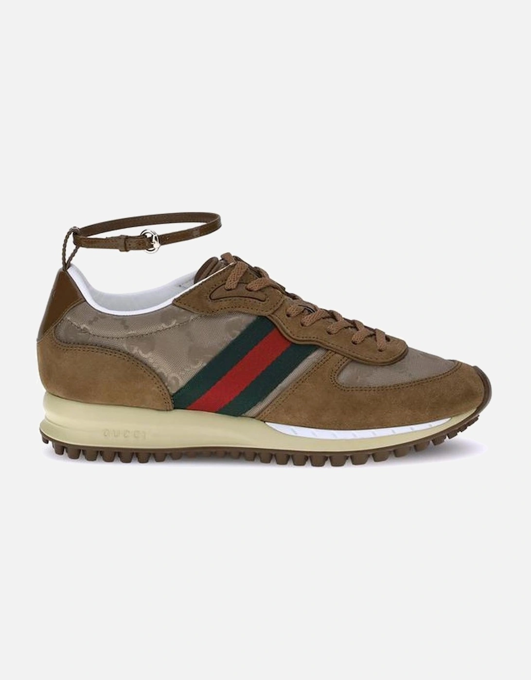 Re-Motion Sneaker with Removable Ankle Strap Women - Brown, 4 of 3