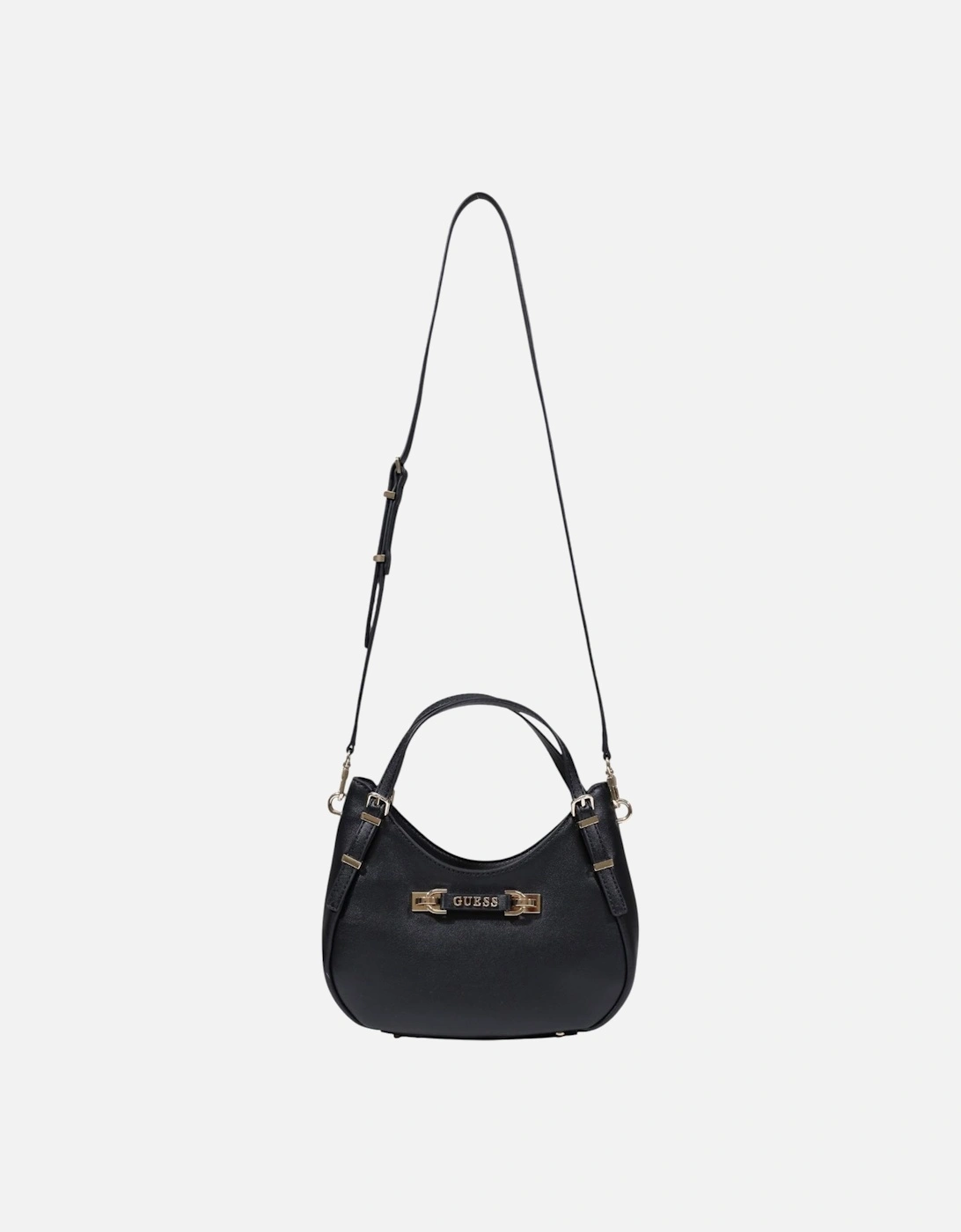 Handbag with Shoulder Strap and Multiple Pockets Women - Black Bags, 4 of 3