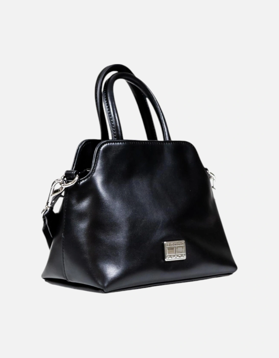 Handbag with Shoulder Strap and Inside Pockets Women - Black Bags