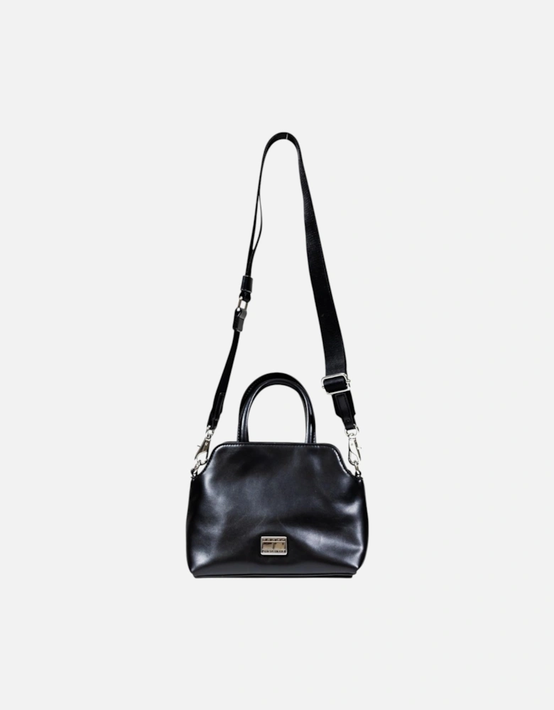 Handbag with Shoulder Strap and Inside Pockets Women - Black Bags