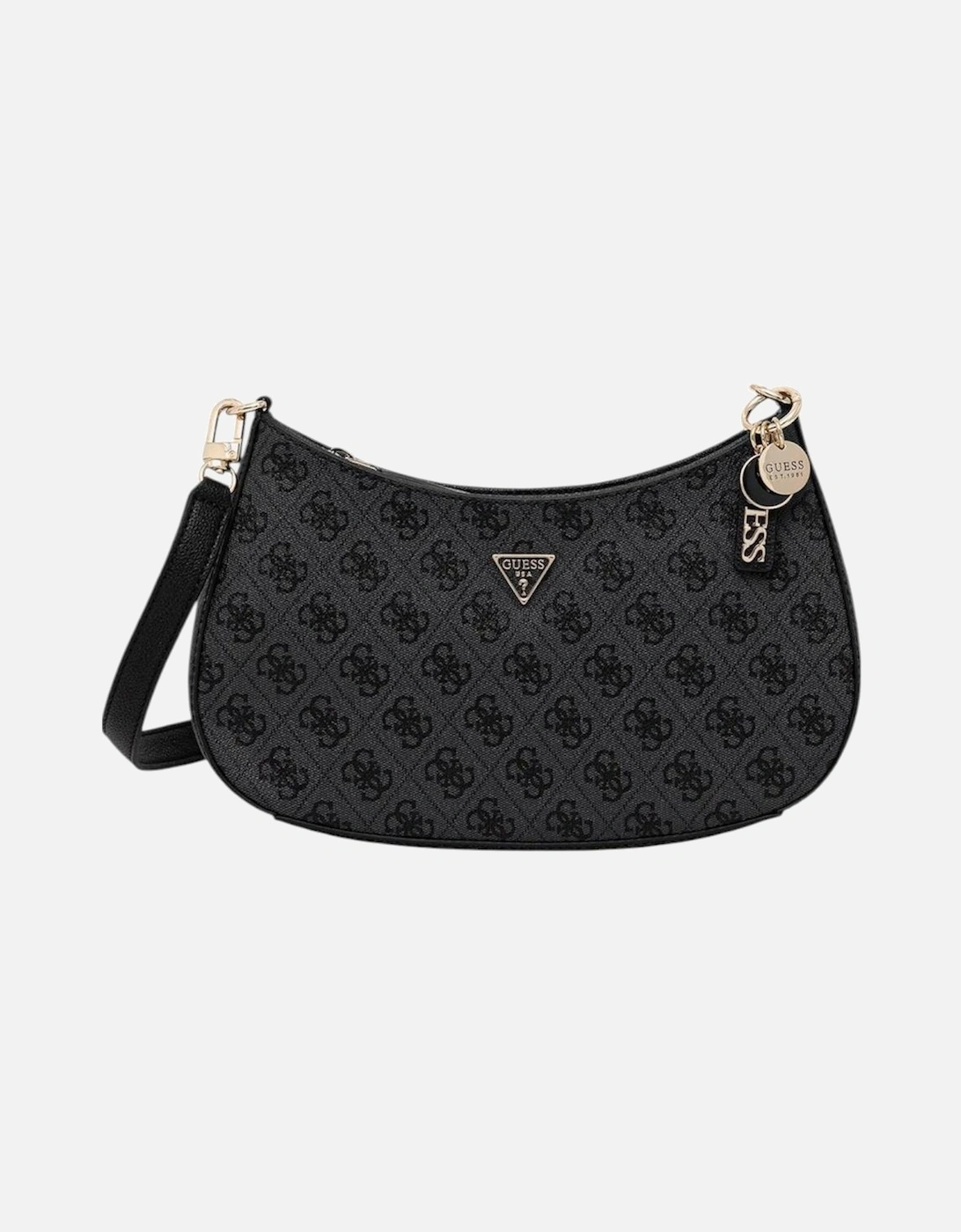 Handbag with Print and Zip Fastening Women - Grey Bags, 4 of 3