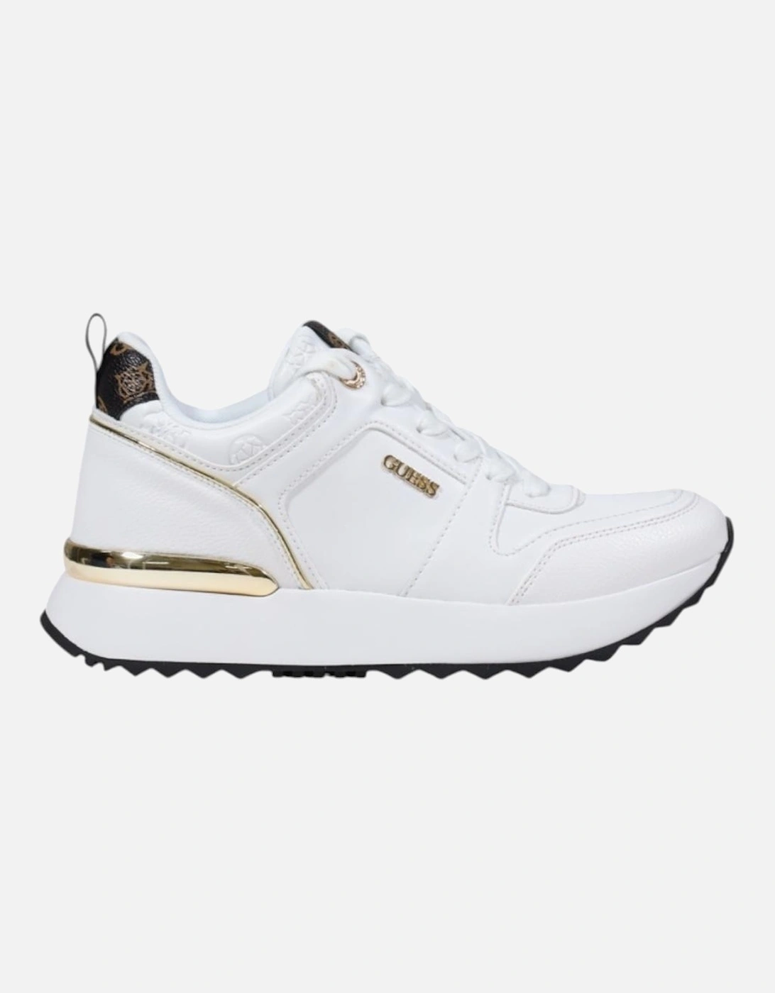 Slip-On Sporty Lace-Up Sneakers Women - White, 4 of 3