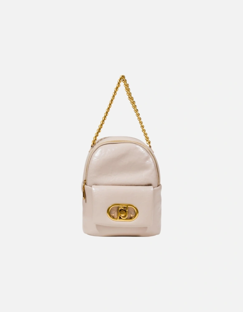 Rucksack with Zip and Multiple Pockets Women - Pink Bags