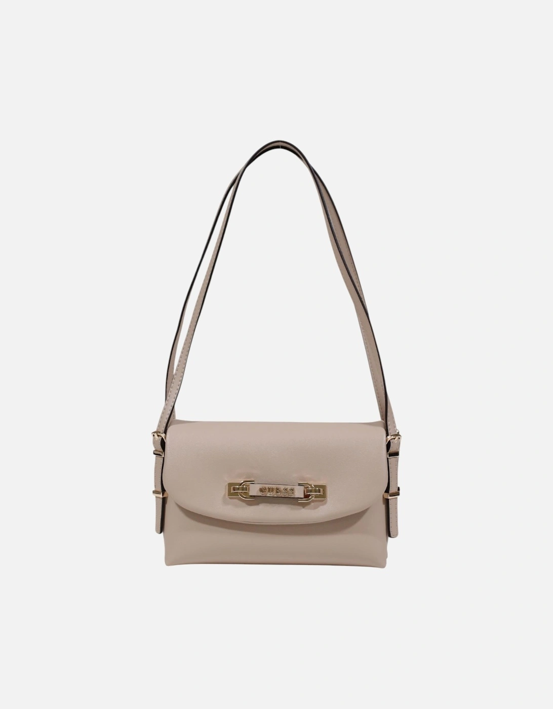 Handbag with Magnet Fastening and Multiple Pockets Women - Beige Bags, 4 of 3